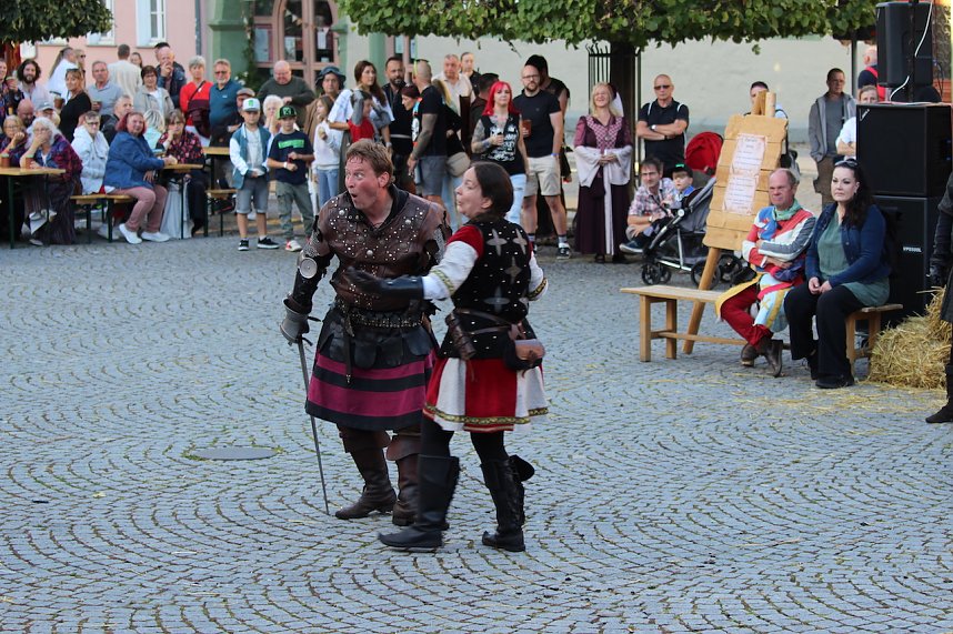 Rittergruppe HEROLD beim 31. Mittelalterstadtfest in Bad Langensalza