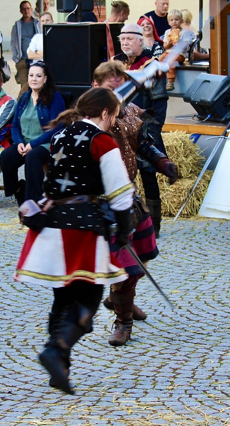 Rittergruppe HEROLD beim 31. Mittelalterstadtfest in Bad Langensalza