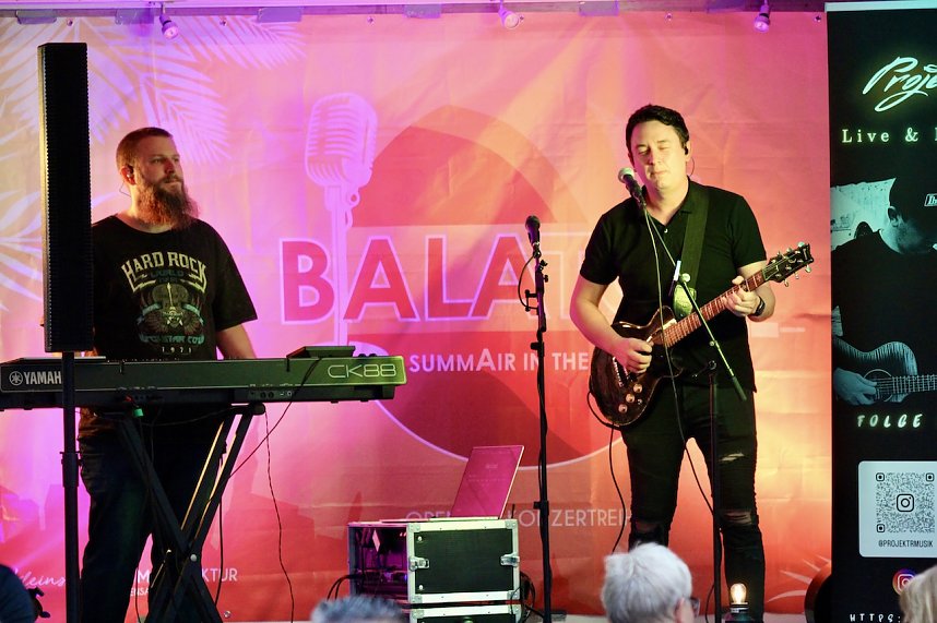 Open-Air-Konzertreihe BaLaTon � SummAIR in the City auf dem Marktplatz in Bad Langensalza