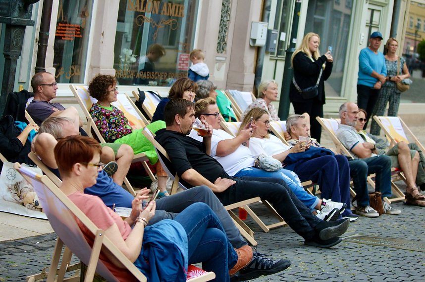 Open-Air-Konzertreihe BaLaTon � SummAIR in the City auf dem Marktplatz in Bad Langensalza