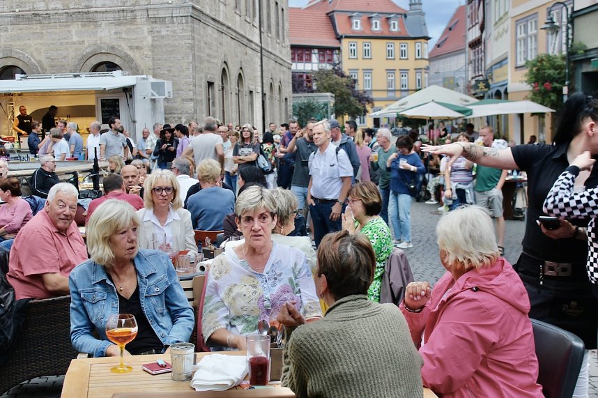 Open-Air-Konzertreihe BaLaTon � SummAIR in the City auf dem Marktplatz in Bad Langensalza