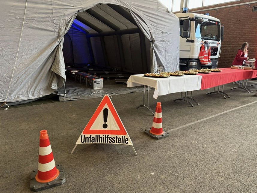 Einweihung des Katastrophenschutzzentrums in M&uuml;hlhausen