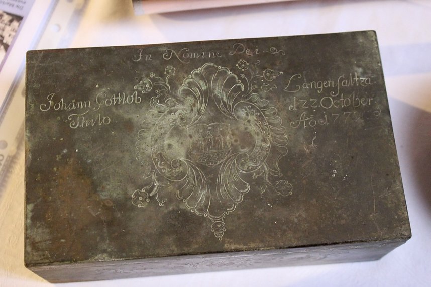 Bekr&ouml;nung und Einlegung der Dokumente in die Zeitkapseln E-Mail von Neue Nordh&auml;user Zeitung: Einladung Bekr&ouml;nung und Einlegung der Dokumente in die Zeitkapseln