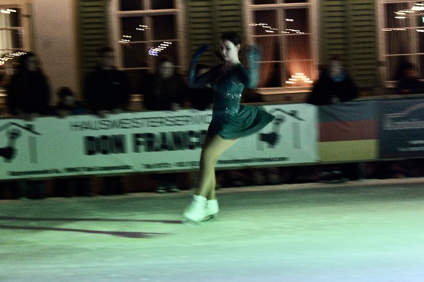 Eisbahn mit super Party in Bad Langensalza er&ouml;ffnet