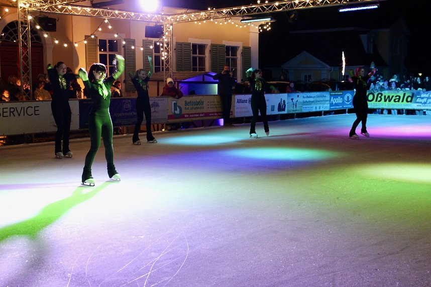 Eisbahn mit super Party in Bad Langensalza er&ouml;ffnet