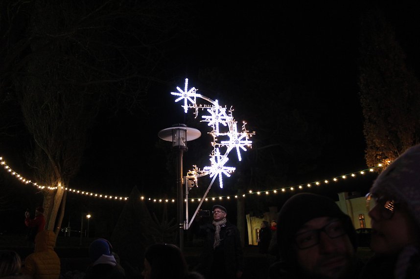 Eisbahn mit super Party in Bad Langensalza er&ouml;ffnet