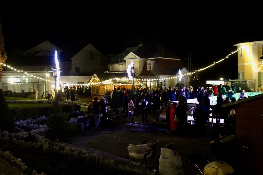 Eisbahn mit super Party in Bad Langensalza er&ouml;ffnet