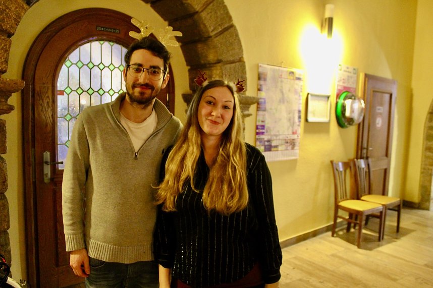Der Stollen- und Pfefferkuchenmarkt in Bad Langensalza lockte die Besucher mit einem breiten Angebot