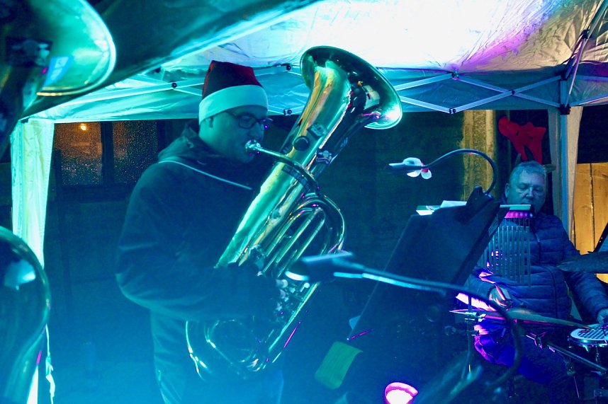 Der Stollen- und Pfefferkuchenmarkt in Bad Langensalza lockte die Besucher mit einem breiten Angebot
