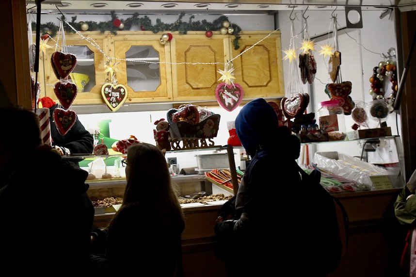 Der Stollen- und Pfefferkuchenmarkt in Bad Langensalza lockte die Besucher mit einem breiten Angebot