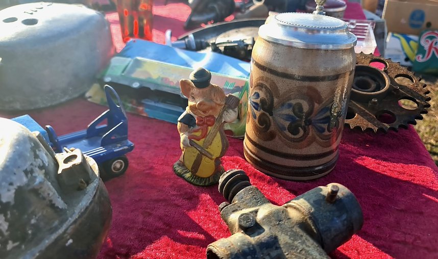 Jede Menge Oldtimer gab es am Wochenende in Erfurt zu sehen.