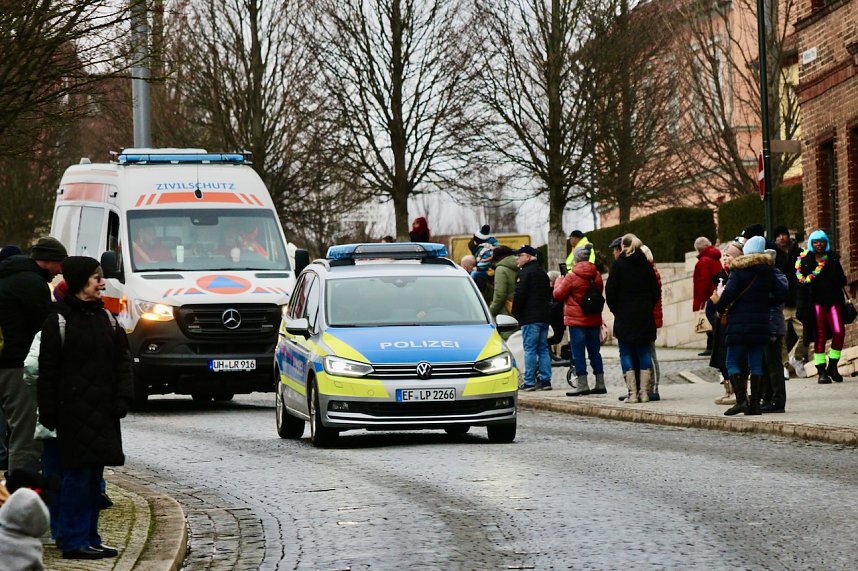 Karnevalsumzug in Bad Langensalza