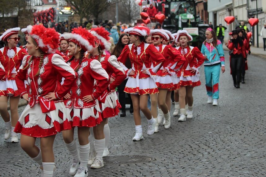 Karnevalsumzug in Bad Langensalza