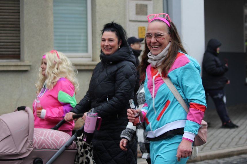 Karnevalsumzug in Bad Langensalza