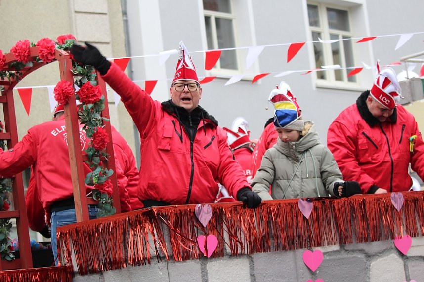 Karnevalsumzug in Bad Langensalza