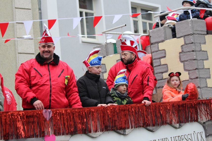 Karnevalsumzug in Bad Langensalza