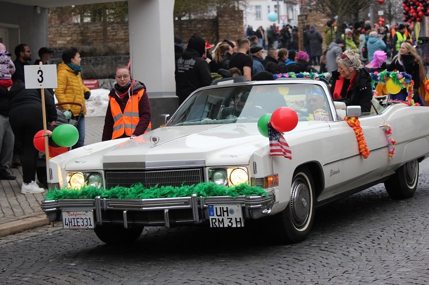 Karnevalsumzug in Bad Langensalza