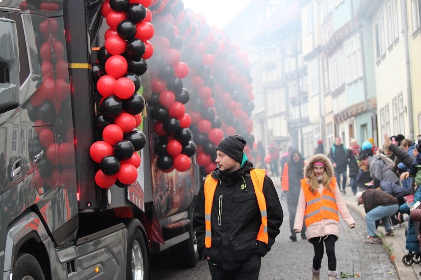 Karnevalsumzug in Bad Langensalza
