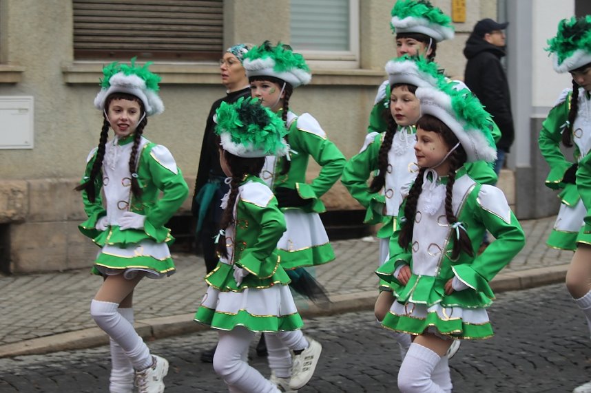 Karnevalsumzug in Bad Langensalza