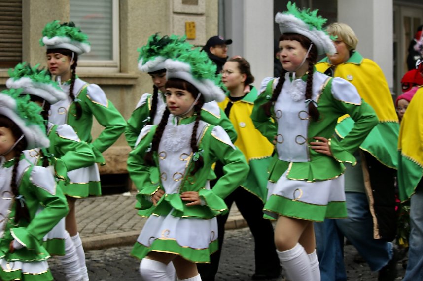 Karnevalsumzug in Bad Langensalza