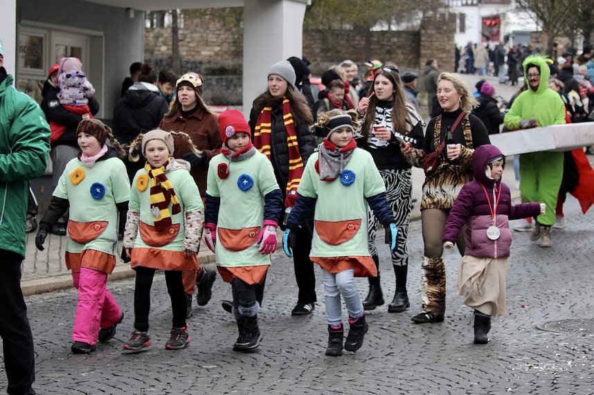 Karnevalsumzug in Bad Langensalza