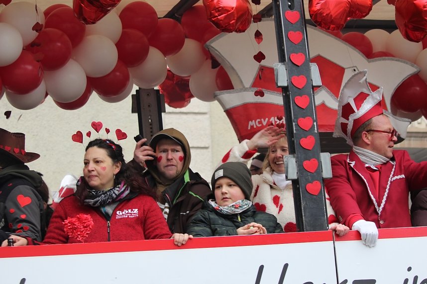 Karnevalsumzug in Bad Langensalza