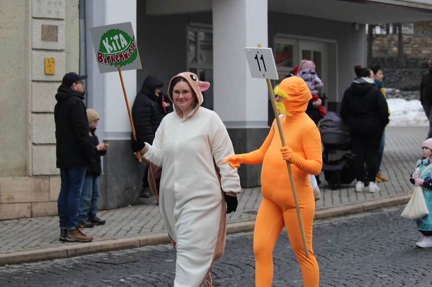 Karnevalsumzug in Bad Langensalza