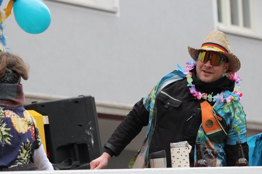 Karnevalsumzug in Bad Langensalza