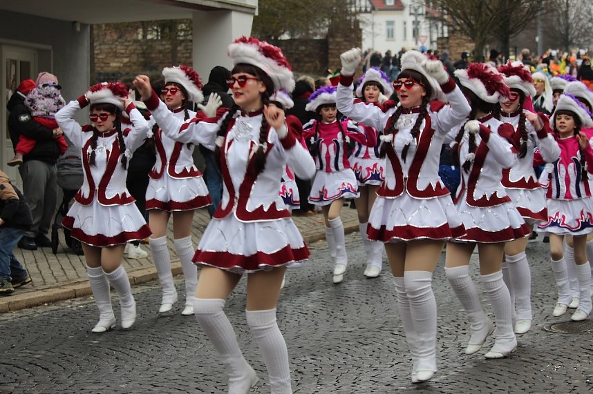 Karnevalsumzug in Bad Langensalza