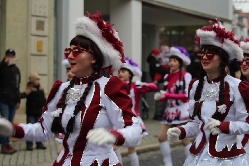 Karnevalsumzug in Bad Langensalza