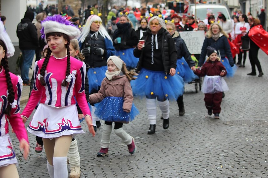 Karnevalsumzug in Bad Langensalza