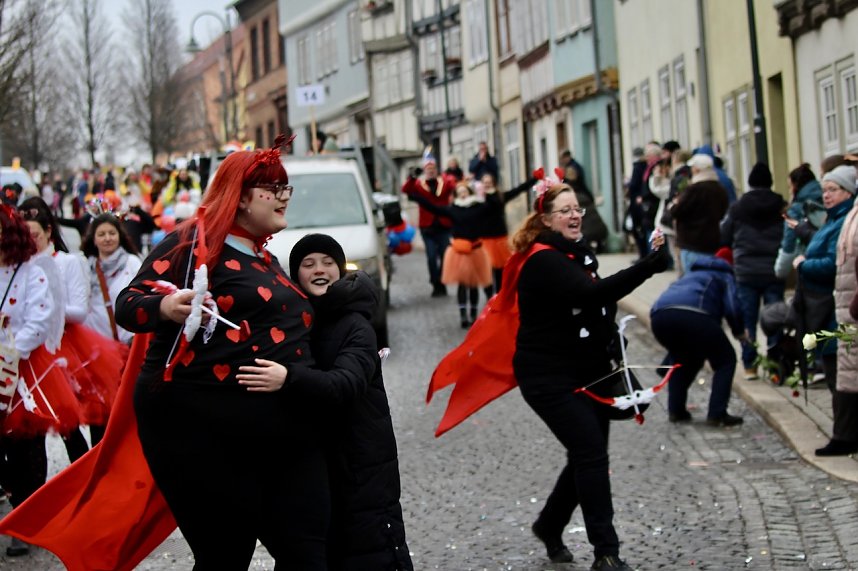 Karnevalsumzug in Bad Langensalza