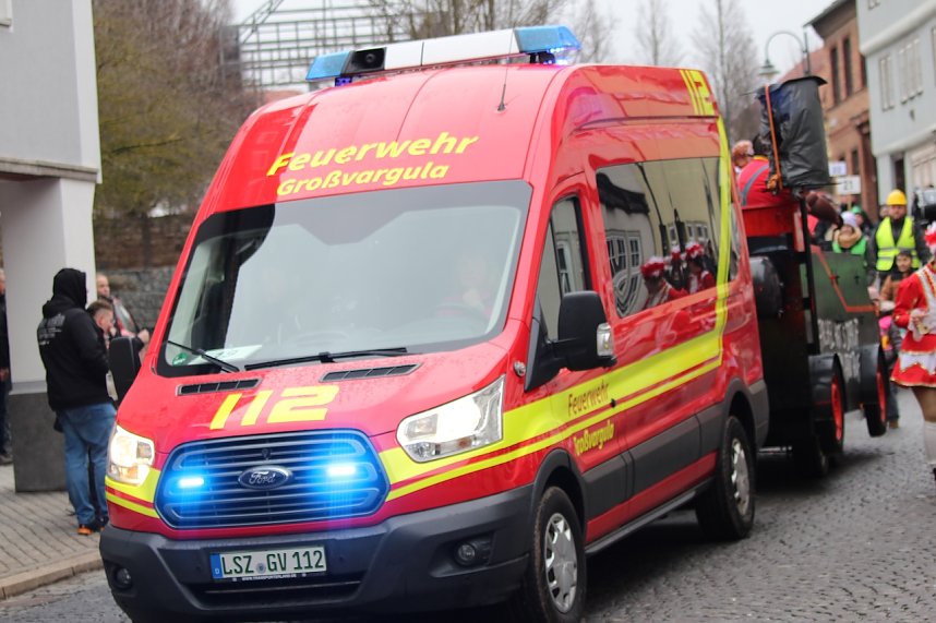 Impressionen vom Faschingsumzug in Bad Langensalza