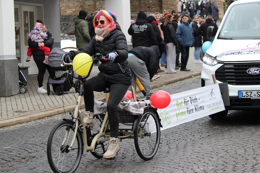 Impressionen vom Faschingsumzug in Bad Langensalza