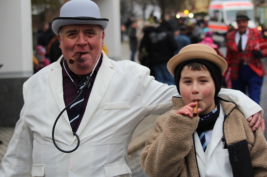 Impressionen vom Faschingsumzug in Bad Langensalza