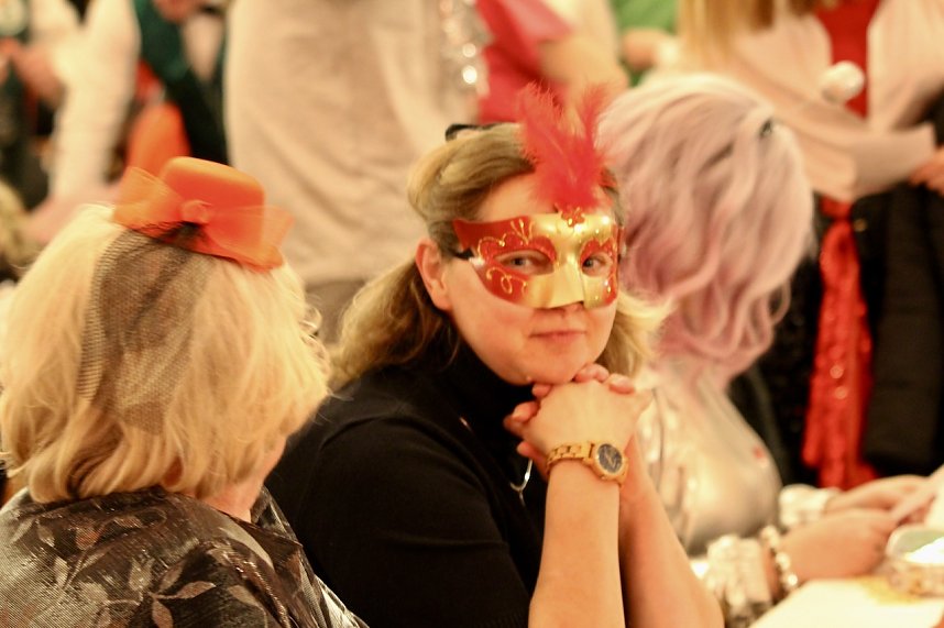 Ausgelassenes Treiben im Kultur-und Kongresszentrum in Bad Langensalza bei der Karnevalssitzung