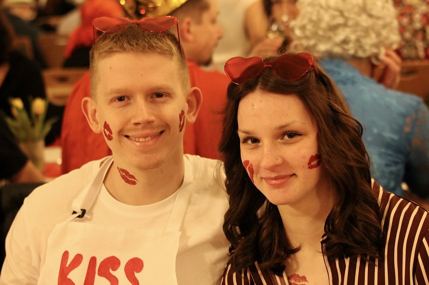 Ausgelassenes Treiben im Kultur-und Kongresszentrum in Bad Langensalza bei der Karnevalssitzung