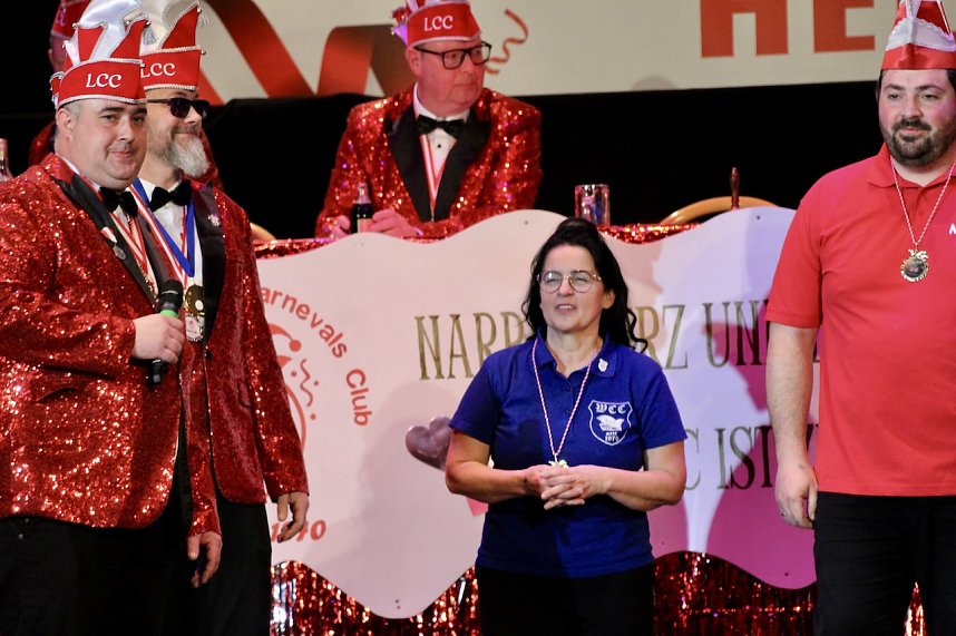 Ausgelassenes Treiben im Kultur-und Kongresszentrum in Bad Langensalza bei der Karnevalssitzung