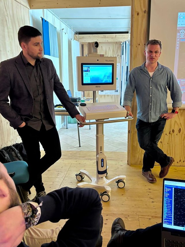 Demonstration der hersteller&uuml;bergreifenden Quantenschl&uuml;ssel-Verteilung (QKD) f&uuml;r kritische Infrastrukturen im Gesundheitskiosk Sundhausen