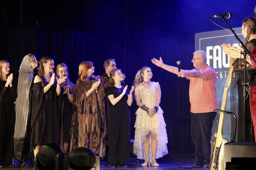 Faust n Roll nach Goethe" im KKZ in Bad Langensalza mit Sch&uuml;lern des Salza Gymnasiums