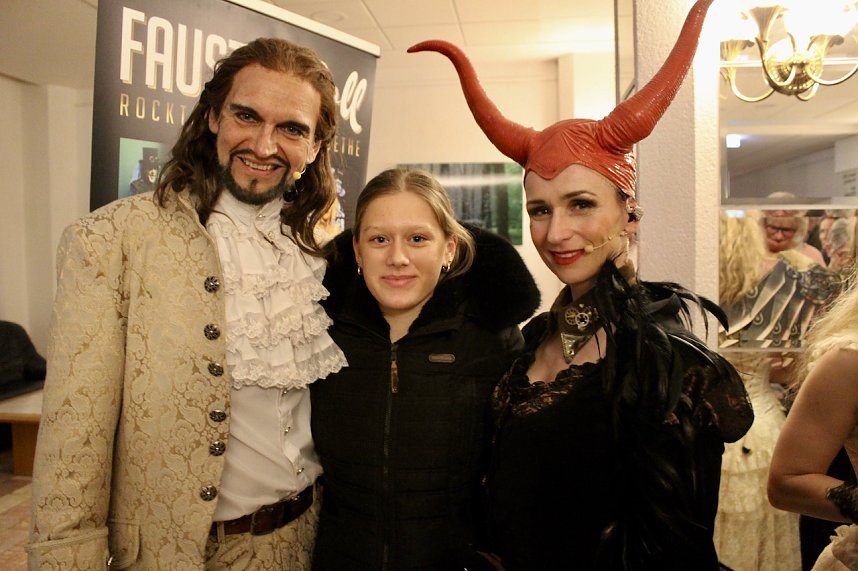 Faust n Roll nach Goethe" im KKZ in Bad Langensalza mit Sch&uuml;lern des Salza Gymnasiums