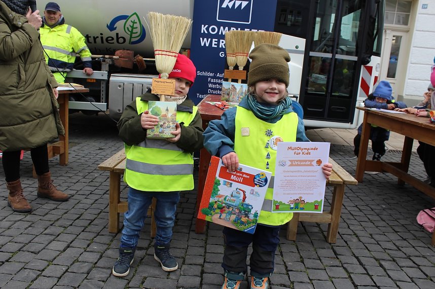 M&uuml;llOlympiade in Bad Langensalza