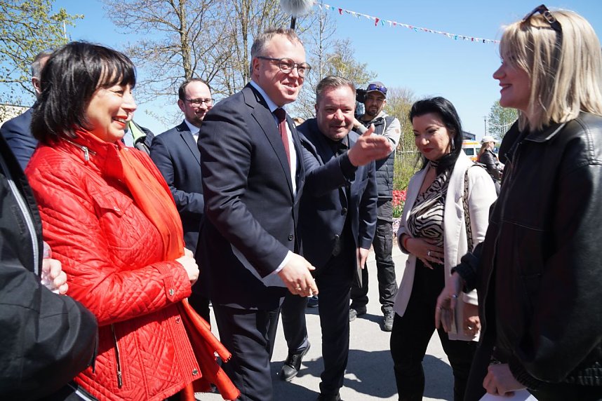 Impressionen von derEr&ouml;ffnung der Landesgartenschau in Leinefelde. 
