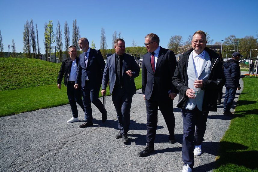 Impressionen von derEr&ouml;ffnung der Landesgartenschau in Leinefelde. 