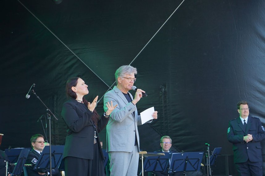 Impressionen von derEr&ouml;ffnung der Landesgartenschau in Leinefelde. 