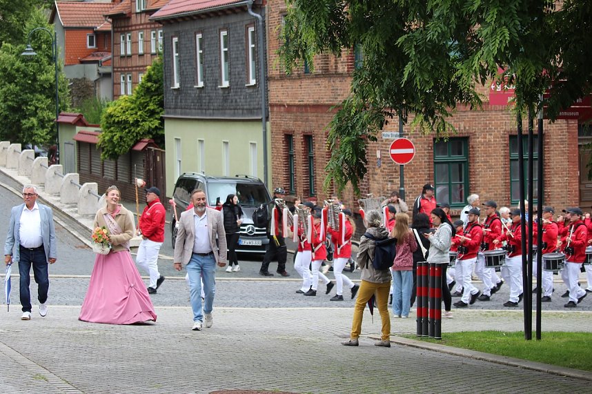 Er&ouml;ffnungsfeier f&uuml;r das 214. Brunnenfest in Bad Langensalza
