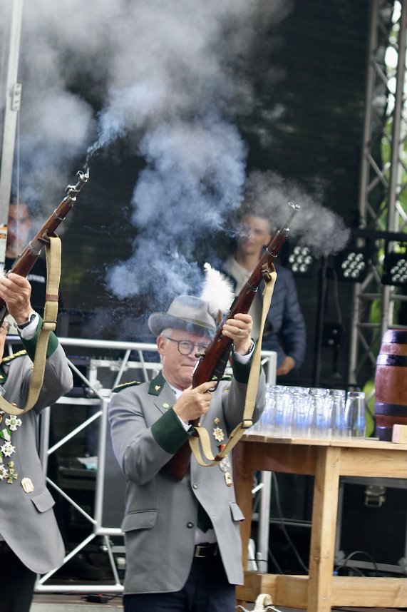 Er&ouml;ffnungsfeier f&uuml;r das 214. Brunnenfest in Bad Langensalza