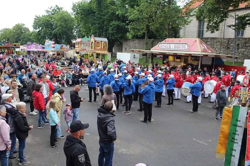 Er&ouml;ffnungsfeier f&uuml;r das 214. Brunnenfest in Bad Langensalza