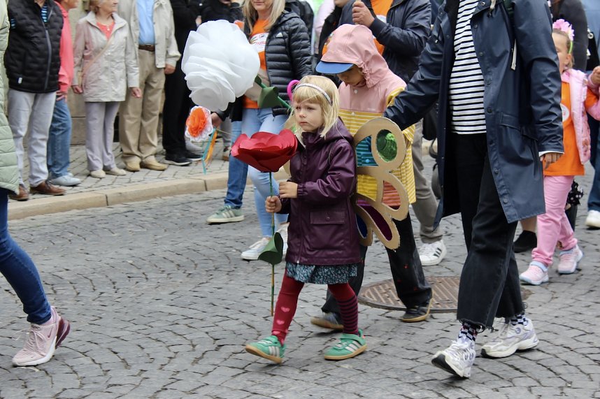 Festumzug zum 214. Brunnenfest in Bad Langensalza