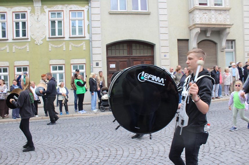 Festumzug zum 214. Brunnenfest in Bad Langensalza